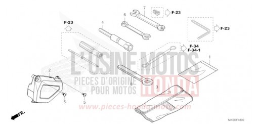 OUTIL CRF1100A4M de 2021